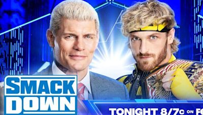 WWE SmackDown live results: Cody Rhodes & Logan Paul contract signing