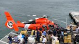 Coast Guard suspends search for 4 people after helicopter crash in Gulf of Mexico