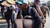 Caravana migrante llegan por sorpresa a Oaxaca