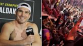 UFC 289 winner Mike Malott remained laser focused after dodging disaster during railing collapse