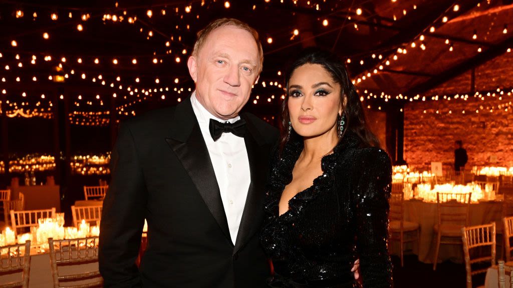 Salma Hayek Celebrates Her 'Soulmate' François-Henri Pinault For 15 Year Anniversary