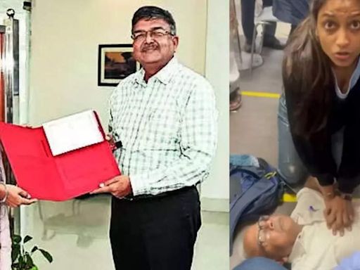 Jaipur doctor who saved man at Delhi airport honoured by North Western Railways | Ajmer News - Times of India