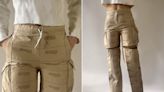 These Cargo Pants Are Made from Chipotle Napkins