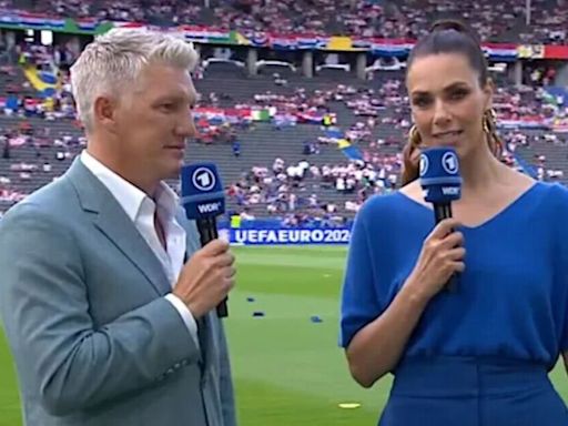 Ex-Man Utd star warned 'keep your pants on' by TV presenter at Euro 2024