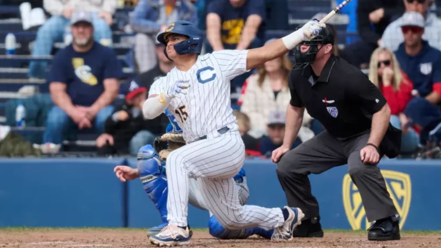 Nationals Take Cal's Caleb Lomavita in First Round of MLB Draft