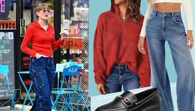 Laura Dern’s Comfy Red Sweater Had a Practical Detail That Martha Stewart Is a Fan of, Too