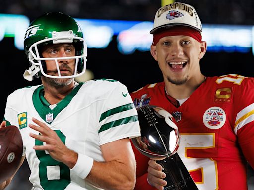 Aaron Rodgers can lead Jets to Super Bowl but Patrick Mahomes is a big 'problem'