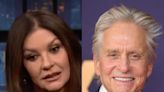 Catherine Zeta-Jones pokes fun at her 25-year age gap with husband Michael Douglas