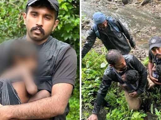 Kerala Landslides: Wayanad Forest Officials Conduct Daring Rescue Attempt To Save Tribal Family; Video Viral