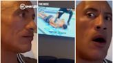 The Rock was gobsmacked, reacting to Michael Chandler's awesome UFC knockout front kick in real time