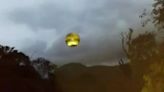 Pics of 'first UFO selfie' show spherical craft with 'landing lights'