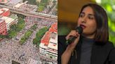 Laura Sarabia sobre marchas: “Debemos reconocer que muchas personas se movilizaron”