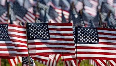 37,000 US flags on Boston Common honor fallen heroes from Massachusetts for Memorial Day