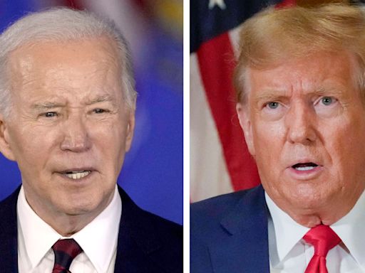 Biden and Trump offer stark contrasts on issues in rare race between 2 presidents