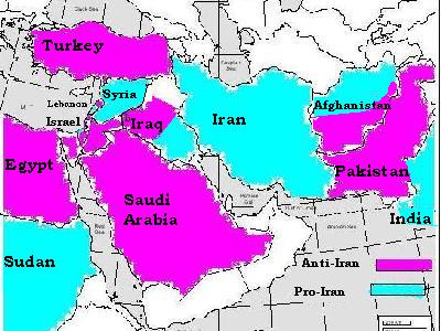 Iran gets support from Syria and Shiite Iraq and from Hizbullah in ...