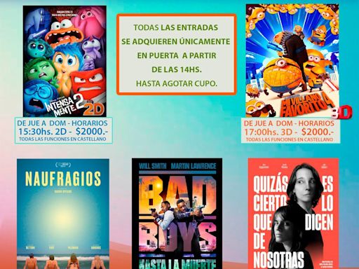 Siguen los estrenos en el Cine Teatro Oberá – Espacio Incaa – OberaOnline