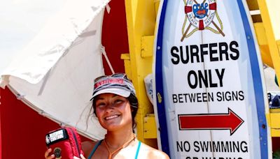 Daring, life-saving rescue made by returning OCBP surf beach facilitator Katie Greiser