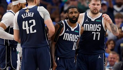 Mavericks star Kyrie Irving breaks left hand in offseason workout, has surgery