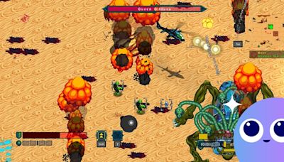 Here's a demo for Megacopter, a Desert Strike parody with a splash of Mars Attacks