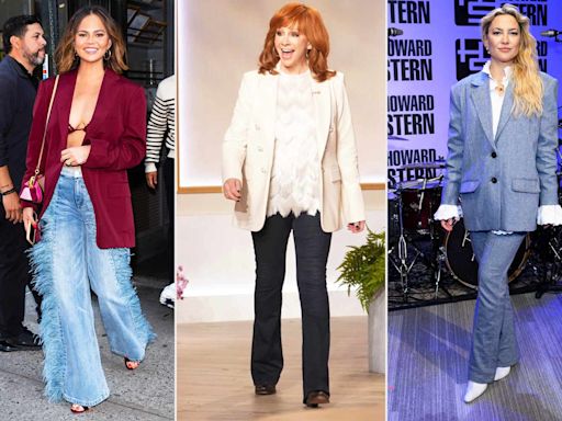 Kate Hudson, Reba McEntire, and More Celebs Can’t Stop Wearing Lightweight Blazers — Get the Look from $35