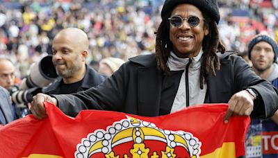 Jay Z brings Hollywood glamour to Wembley for Champions League final
