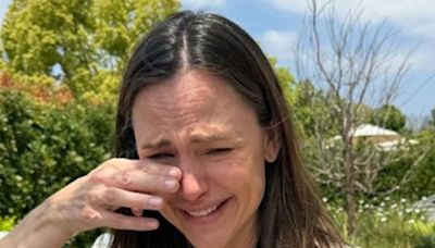 Jennifer Garner, ex de Ben Affleck, rompe a llorar en público