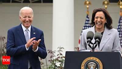 Biden drops out: Kamala Harris blooms, says will earn nomination as challengers emerge - Times of India