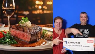 A family win: Son and parents to celebrate shared lotto prize with fancy steak dinner | Canada