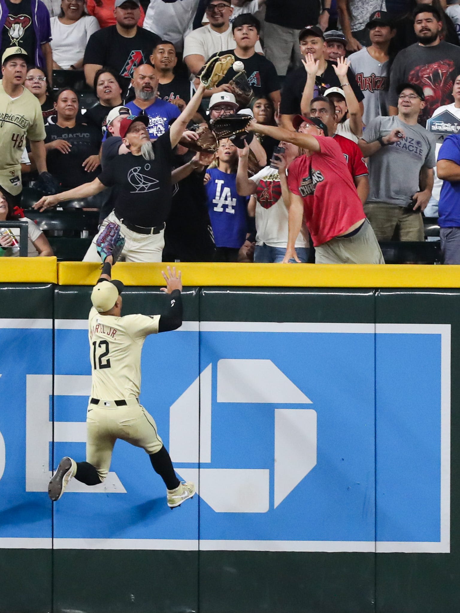 4 arrests made during heated Arizona Diamondbacks-LA Dodgers series. Here's what to know