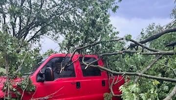 Tornado knocks out power at Monett Cox Hospital