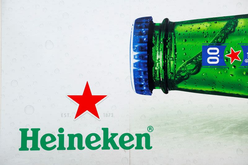Heineken's shares slide as first-half results miss forecasts