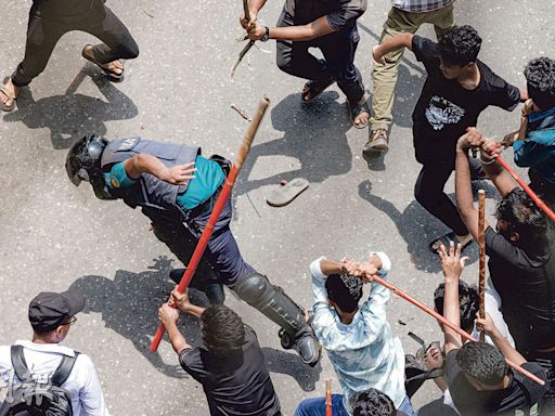 示威促廢公職配額制 孟加拉學生與警衝突