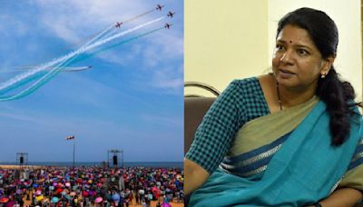 Chennai Air Show: DMK MP Kanimozhi Extends Condolences On Death Of 5, Says Unmanageable Gatherings Should Be Avoided