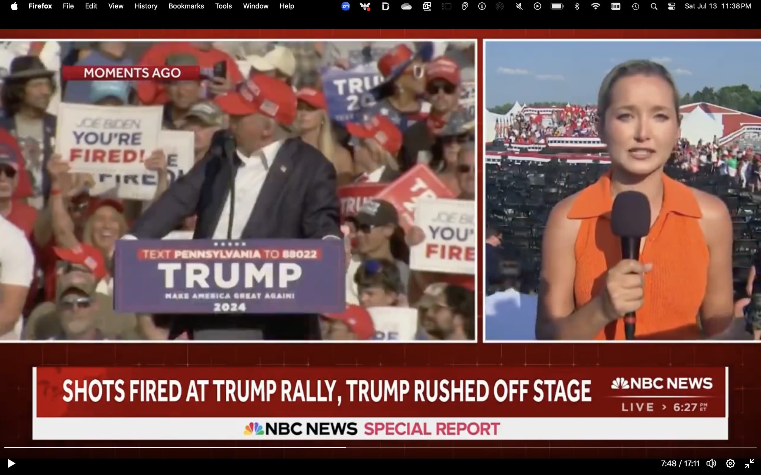Here’s How the News Networks Covered the Trump Rally Shooting (Updated)