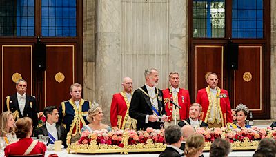 Estas son las palabras que el rey Felipe ha dedicado a las princesas Leonor y Amalia en su discurso de la cena de gala en Los Países Bajos