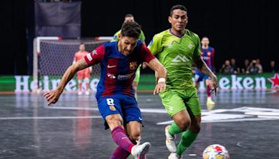 El Barça se queda sin su quinta Champions League de fútbol sala tras perder la final ante el Palma Futsal