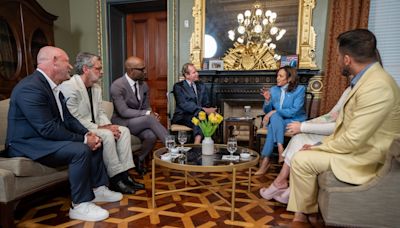 Kamala Harris Meets With ‘Queer Eye’ Creators And Cast To Talk Of Show’s “Groundbreaking” Impact On LGBTQ...