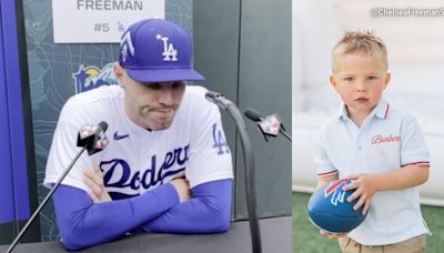 Freddie Freeman reveals his 3-year-old son Max is battling rare neurological disorder