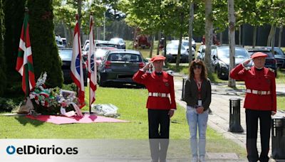 La Ertzaintza rinde homenaje a Luis Hortelano García, agente asesinado por ETA en Bilbao en 1989