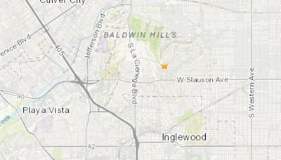 2.8 magnitude earthquake strikes Windsor Hills Tuesday morning