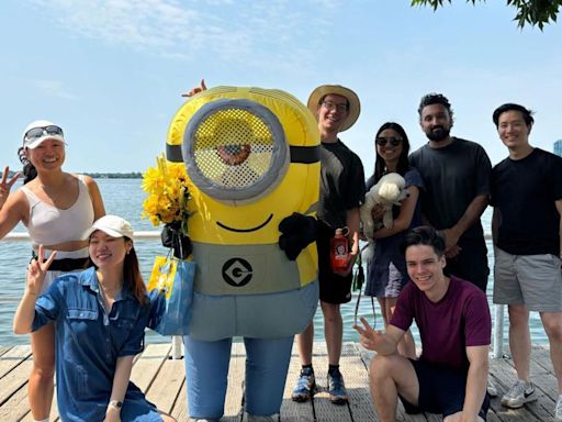 Why this Toronto man put on an inflatable Minions suit to run his first marathon