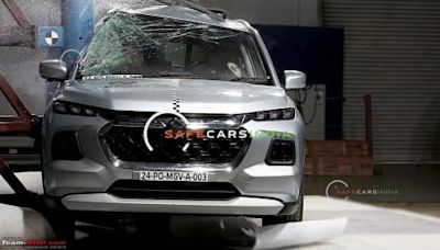 Maruti Suzuki Grand Vitara undergoes Bharat NCAP crash tests | Team-BHP