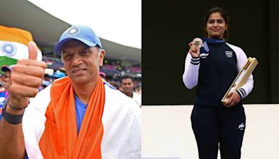 Rahul Dravid's 'phenomenal' take on Manu Bhaker's 'incredible' fightback from Tokyo setback to Paris Olympic medal haul