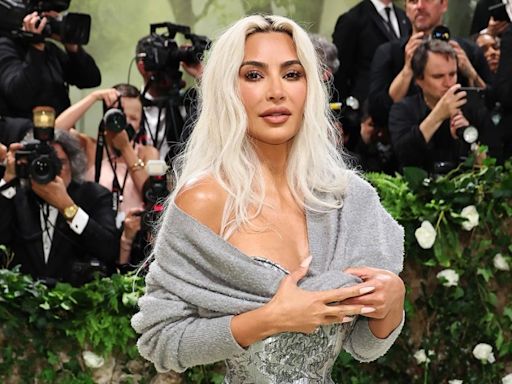 Kim Kardashian Is Wearing Her 'Boyfriend's Sweater' at 2024 Met Gala