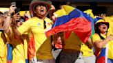 Así celebraron los colombianos en San José tras el empate contra Brasil