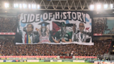 Imagen de Petro aparece en final de fútbol en apoyo a Palestina