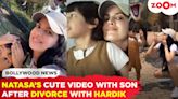 Natasa Stankovic's cute day out with son after divorce with Hardik Pandya