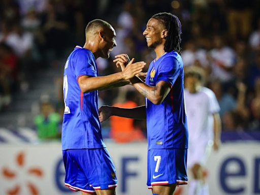 Michael Olise one of four young France players being closely watched by Didier Deschamps