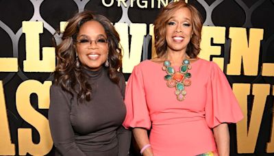 Gayle King admits it was "hard" to date because people thought she was dating Oprah Winfrey: "If we were gay, we'd tell you!"