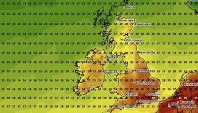 UK weather: Exact date heatwave returns as 30C scorcher forecast by new maps